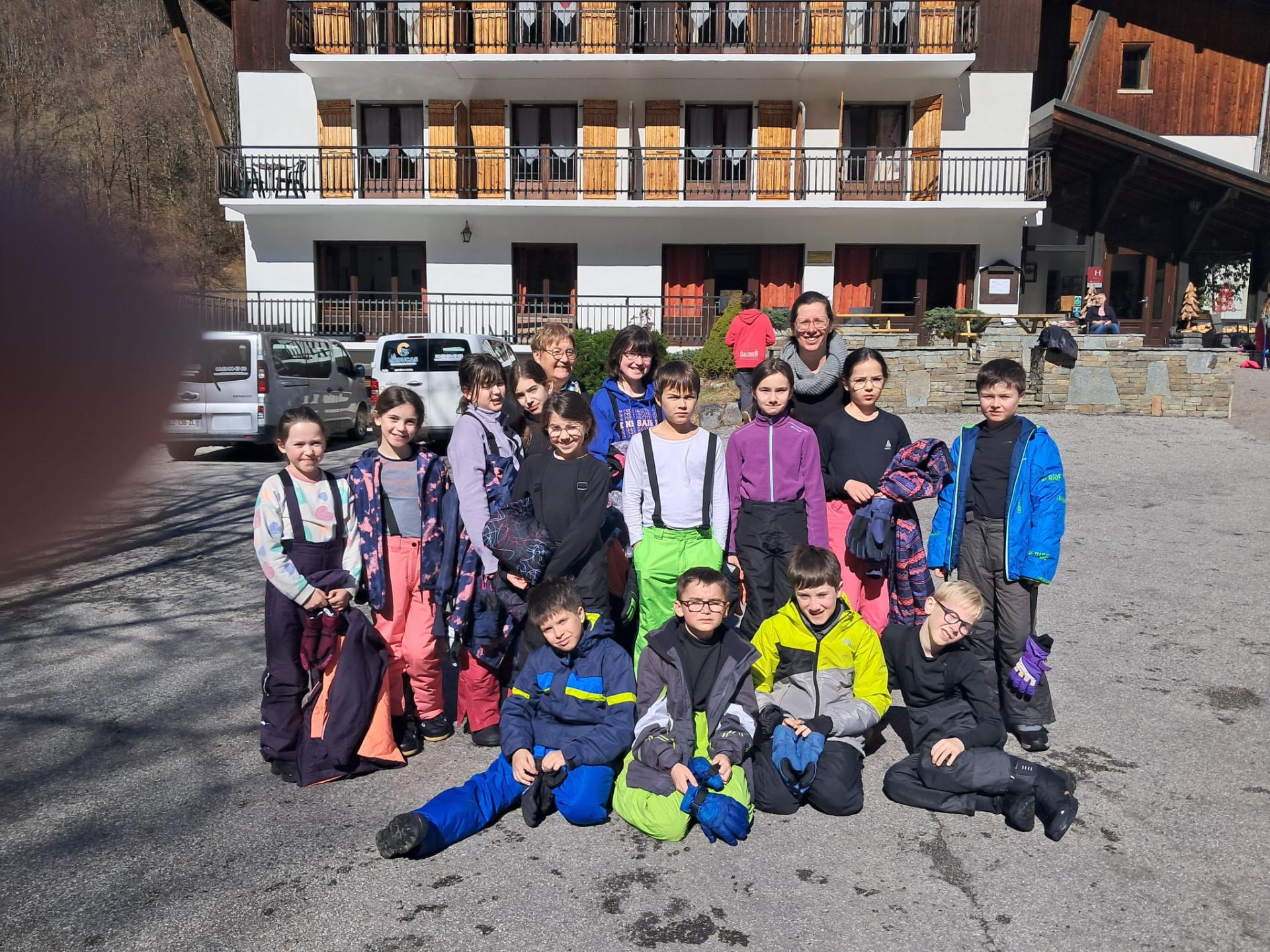 Photo classe de neige 2026